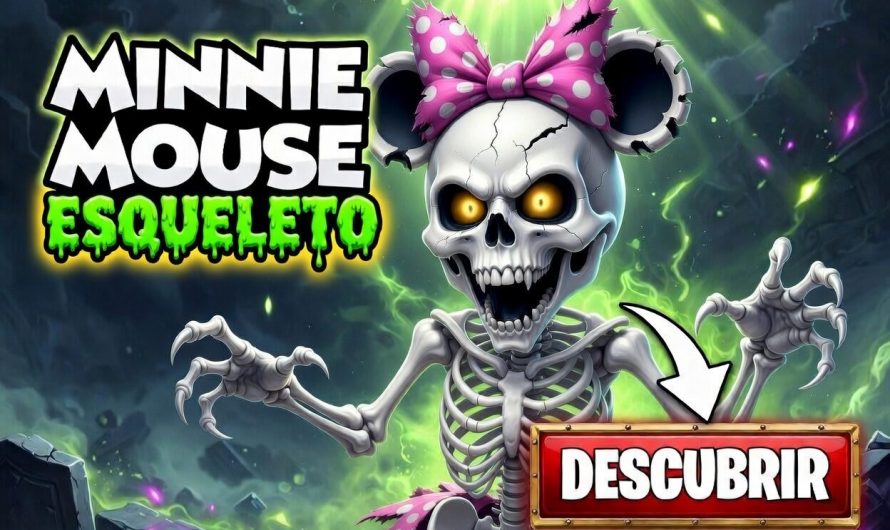 Minnie Mouse Esqueleto: La Transformación Viral Que Está Sorprendiendo a Todos 💀