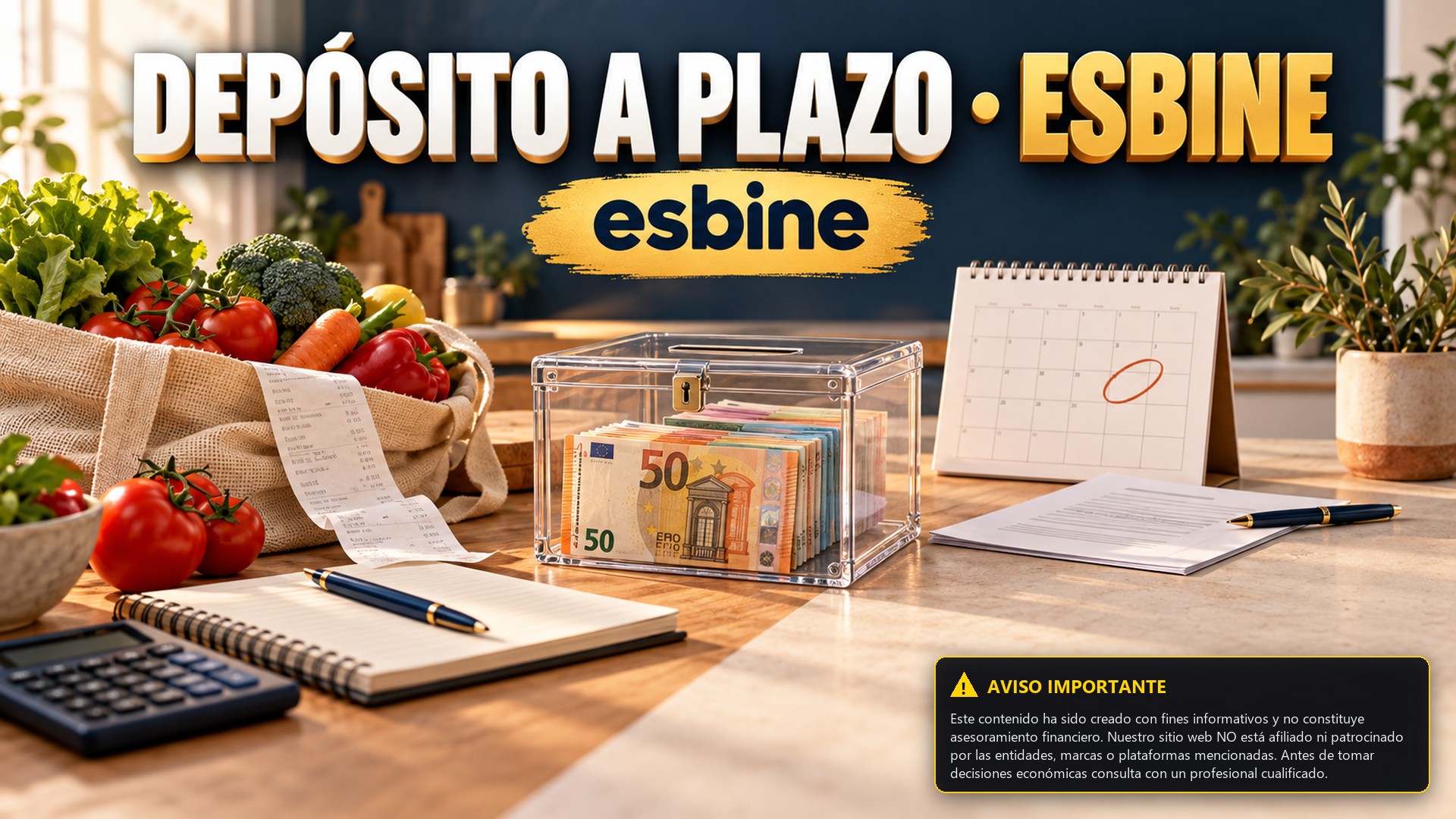 Cómo elegir un depósito a plazo fijo en 2026: comparar la TAE, proteger tus ahorros y evitar penalizaciones