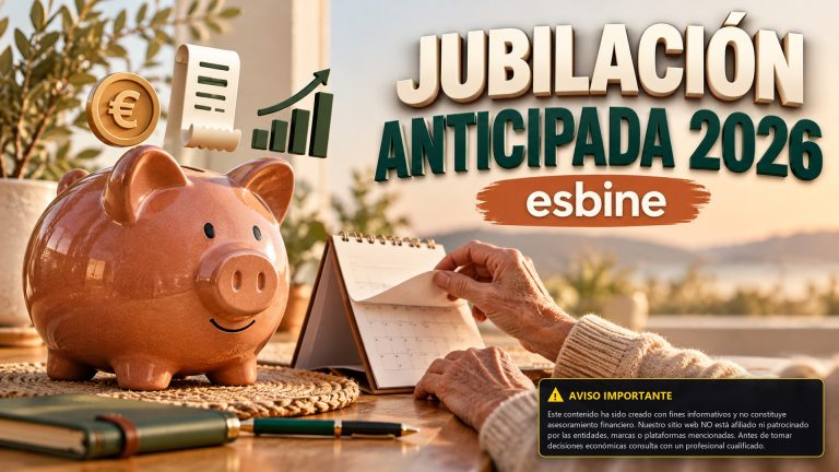 Jubilación anticipada voluntaria en 2026: edad mínima, requisitos y recortes de la pensión