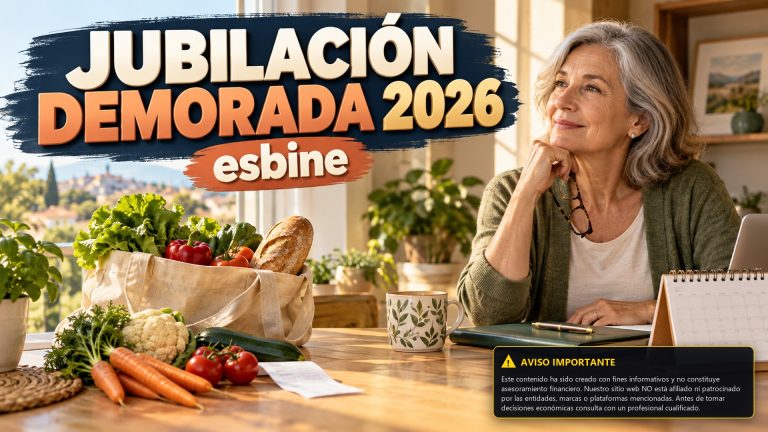 Jubilación demorada en España en 2026: incentivos, ventajas y cómo solicitarla